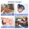 Aquior Shower Cap Disposable, 100 PCS Shower caps Large&Thick Waterproof Clear Plastic Elastic Hair Bath Caps For Women Kids Girls, Hotel and Hair