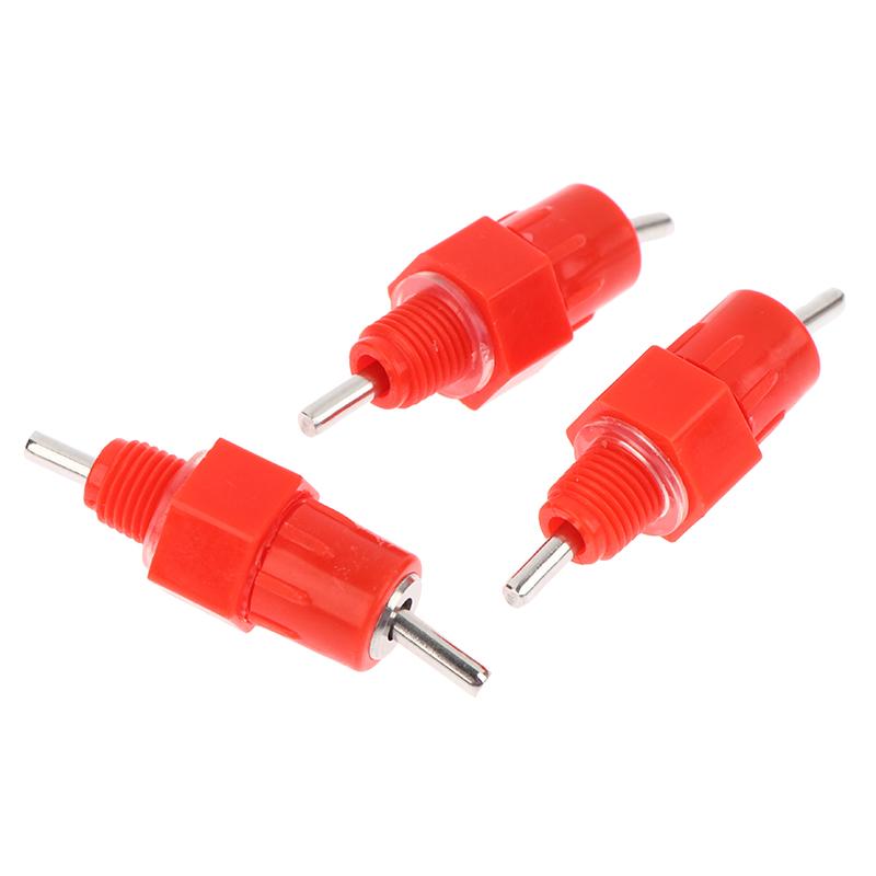 5 Stück Hühner Tränkenippel Tränken Wachtel Taube Vogel Tränkenippel Automatische Wässerung Feder Typ Geflügelzucht Ausrüstung