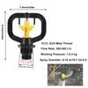 10PCS Lightweight Rotating Irrigation Sprinklers Garden Irrigation Sprinkler  Greenhouse Watering