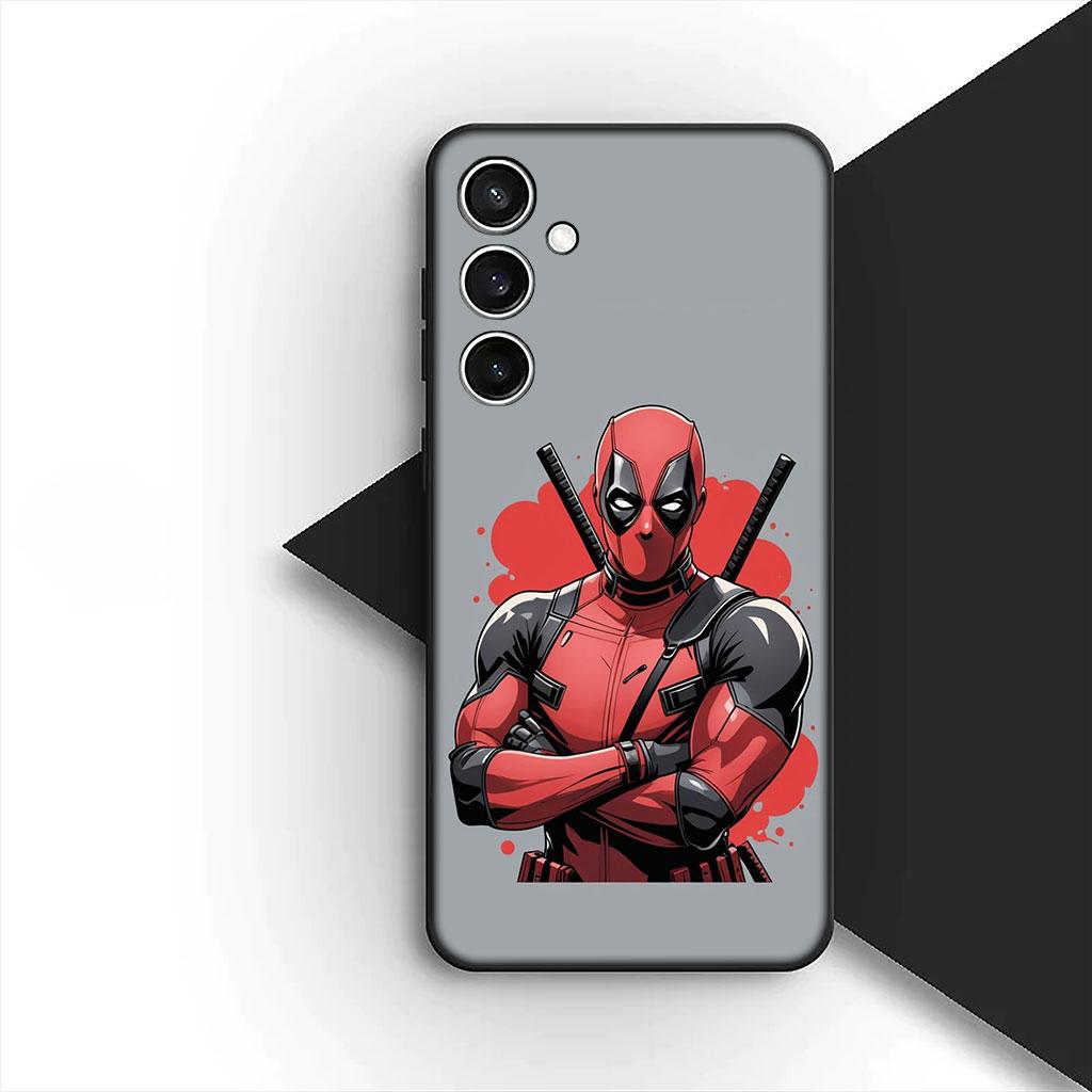 Phone Cover for OPPO A18 A16 A80 A40 A17 A15 A38 A78 A79 A54 A57 A58 A60 4G 5G Funda Casing Soft Case Wallpaper Marvel Deadpool