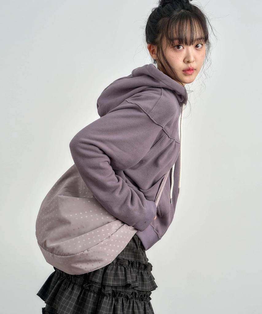 Kijiko Ke904-Dot Hobo Bag Beige