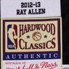 Mitchell & Ness NBA Authentic Jersey' Miami Heat - Ray Allen 2012-13- Men's AJY44943-MHE12RALBLCK