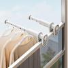 Travel Foldable Clothes Hanger Portable Hanging Drying Rack Indoor Window Drying Rack Home Hanging Rack for Clothes