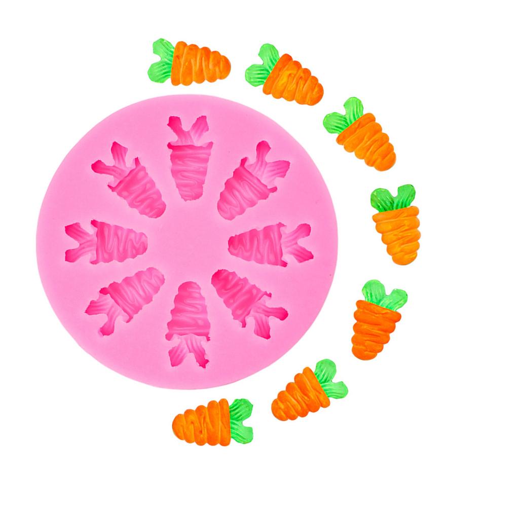 Small Carrots Silicone Moulds Cake Molds DIY Baking Molds Epoxy Resin Molds Fondant Molds Chocolate Molds