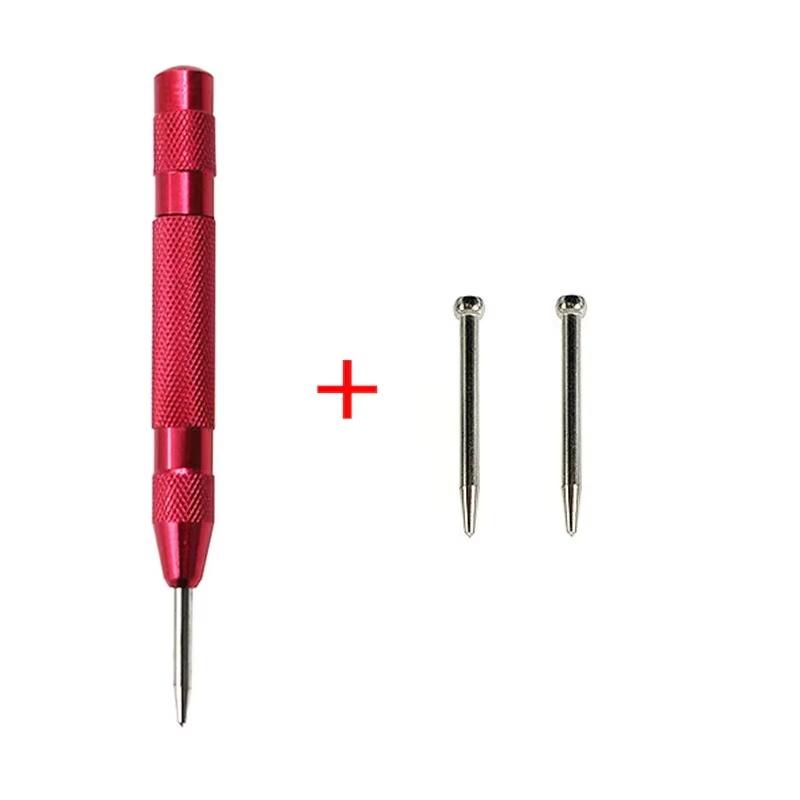 Automatic Center Punch Non-Slip Metal Punch Woodworking Tool Hand Tool For Wood Metal Steel Aluminum