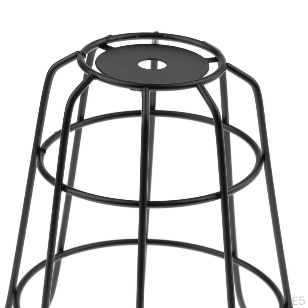 Style Black Light Cage For Pendant Lamps Home