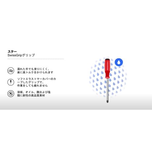 PB Swiss Tools SwissGrip 2mm Hex Driver, 157mm Length, 8205.2-80