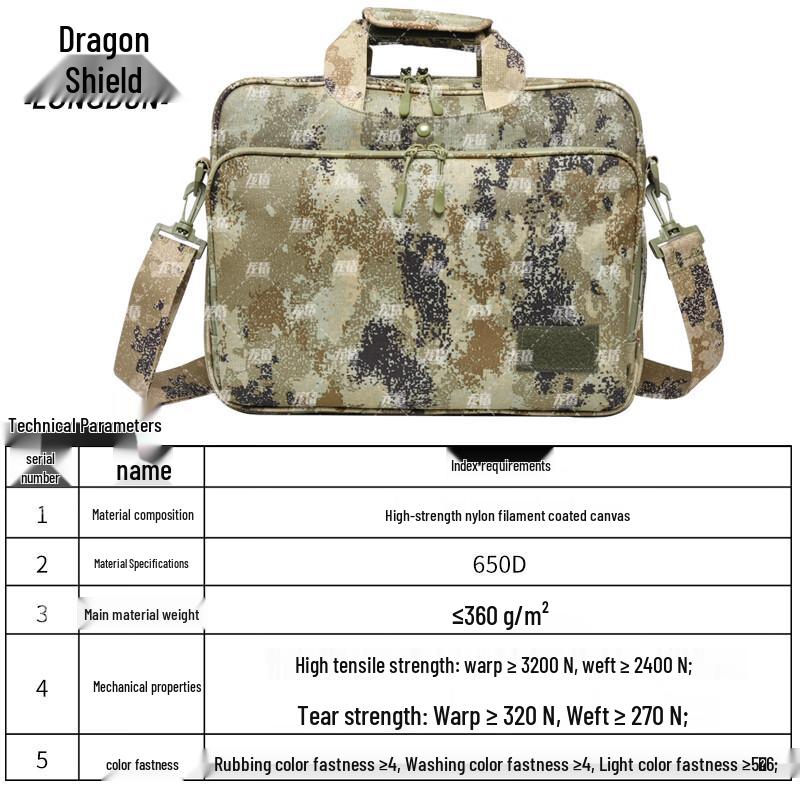 Dragon Shield Tactical Camo Briefcase Laptop Bag