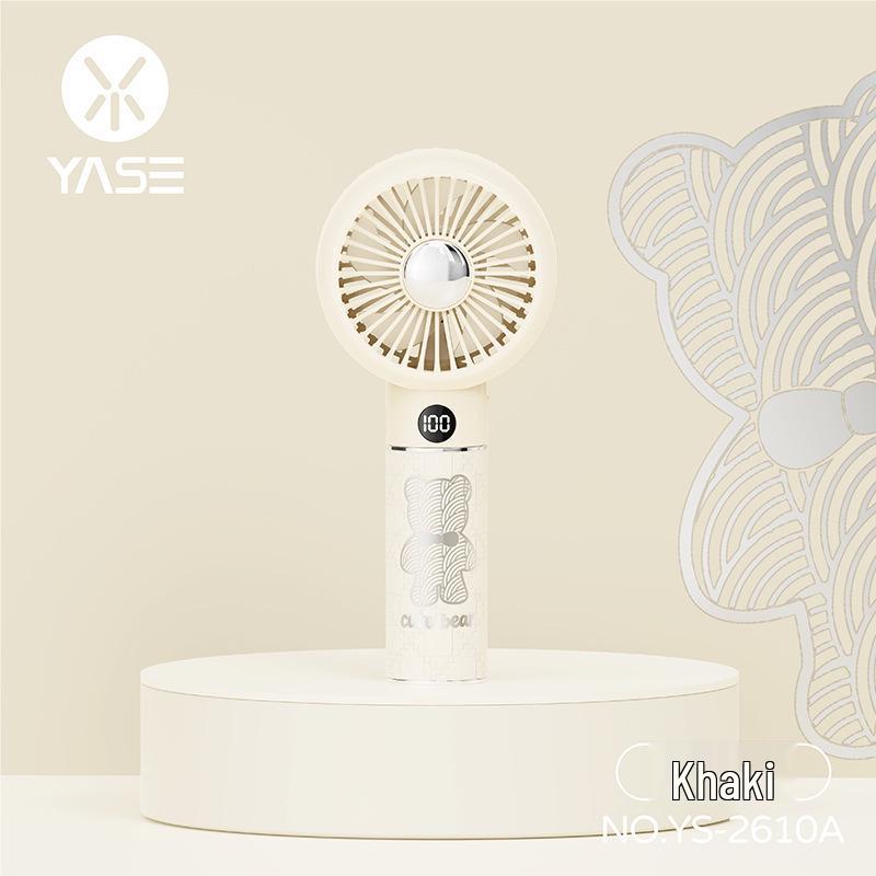 High-Speed Smart Digital Display Handheld USB Rechargeable Fan Factory/Wholesale/Export