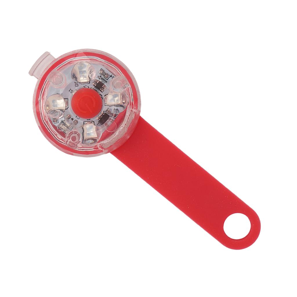 LED Hundeanhängerlicht USB Wiederaufladbar IPX7 Wasserdicht 3 Lichtmodi Hundehalsbandlicht für Haustiertasche Fahrrad