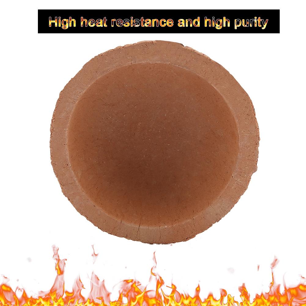 Jewelry Melting Equipment Tools Quartz Bowl Crucible for Platinum Silver Gold Fusion