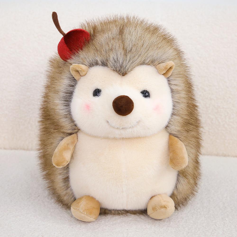 Cute Simulation Hedgehog Plush Toy Soft Stuffed Doll Sleeping Companion Pillow Gift 16/23/32/13cm