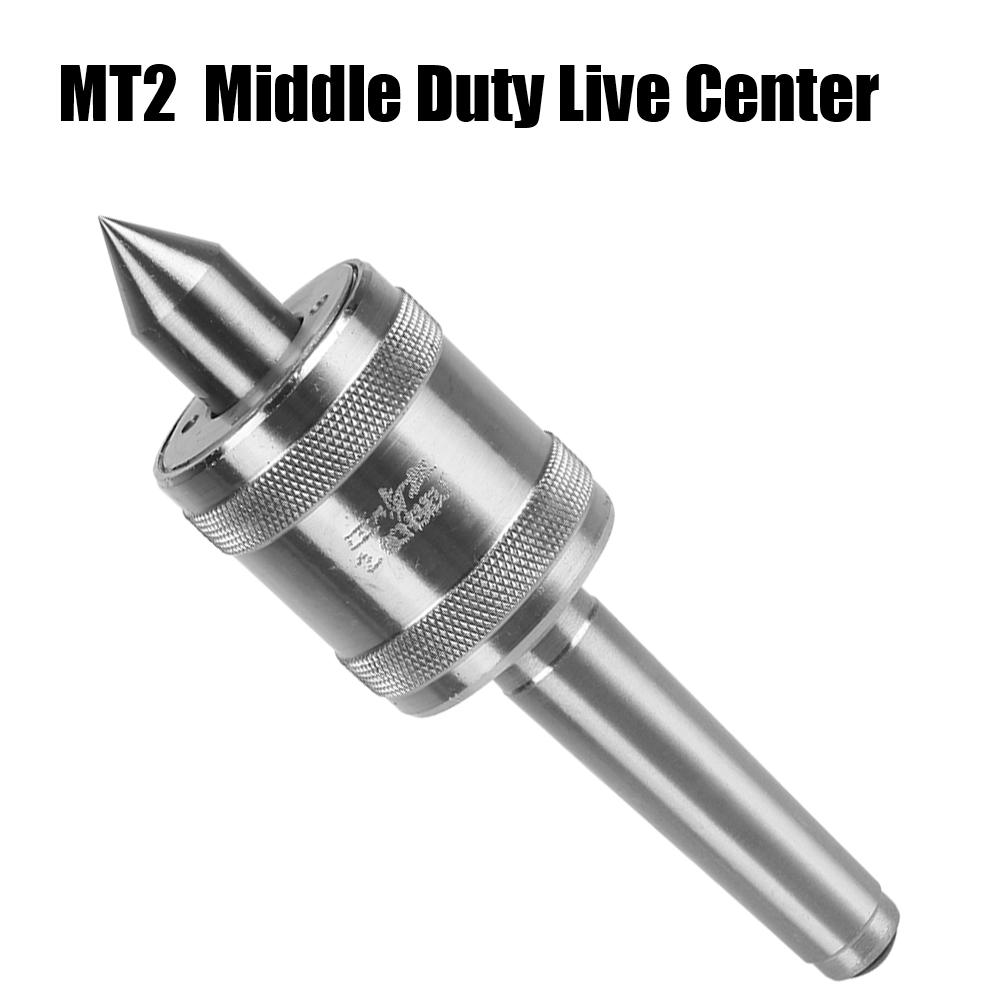 

Lathes Cone Cutter Middle Duty Live Center Precision Steel Rotar Milling Machine Accessories 58-62HRC Live Center Lathes High Quality