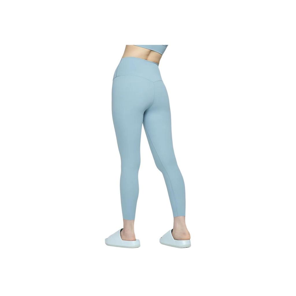 Nike Zenvy Air Series Simple Solid Color Comfortable Quick-Dry High-Waisted Sports Pants Women Pants Denim-Blue Green DQ6016-464