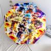 1 PC Automatic Folding Umbrella - Dragon Ball Super Pattern Portable Foldable Design With 8 Ribs Christmas Birthday Gifts
