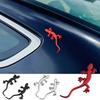 2026 3D Metal Lizard Geko Rear Boot Trunk Side Fender Badge For Audi Quattro Sticker Decals Motorcycle Car Styling Accessories