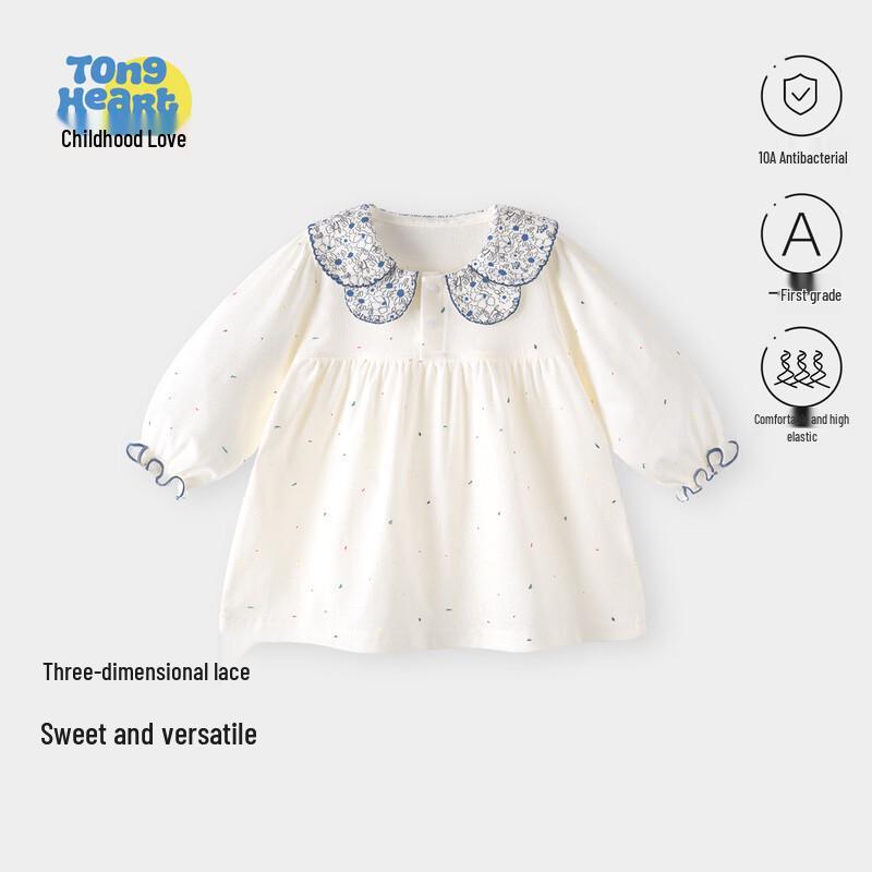 Toddler Girls  Long Sleeve Floral T-Shirt 100