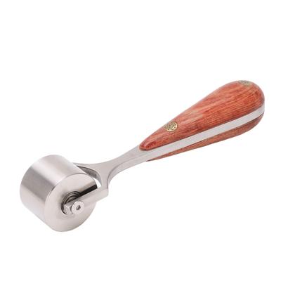 Leather Roller High Hardness Wear Resistance Leather Press Edge Roller DIY Leather Tools with Log