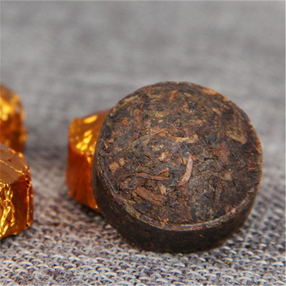 100g Yunnan Ripe Pu-erh Tuocha Canned Natural Herbal Tea Daily Energy Boost