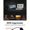 Mini Convenient Digital LCD Thermometer Sensor Hygrometer Gauge Refrigerator Aquarium Monitoring Display Humidity Detector