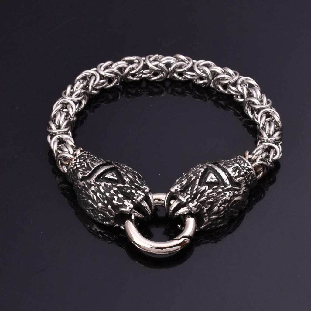 Stainless Steel Viking Bear Claw Wolf Claw Bracelet Men 'S Domineering Stainless Steel Bracelet 