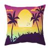 Office Sofa Cushion Summer Vacation Beach Scenery Decoration Cover Luxury Home Decoration Cushion Cover