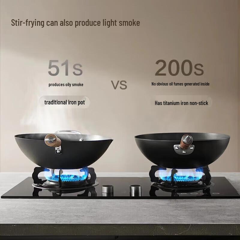 SUPOR 30cm Titanlegierung Antihaft-Wok