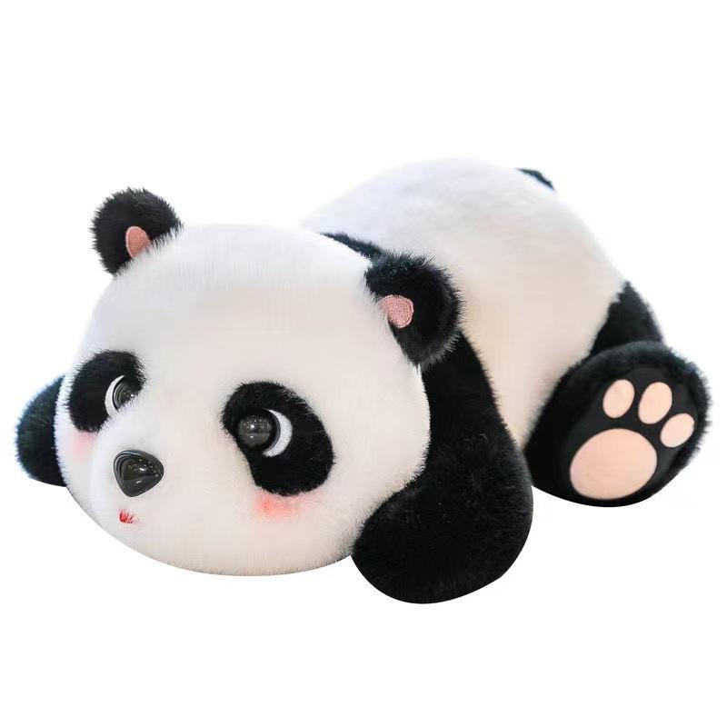 Soft Cute Party Red Panda Plush Toy National Treasure Giant Panda Doll Doll To Accompany Sleeping Throw Pillow Children'S Day Gift