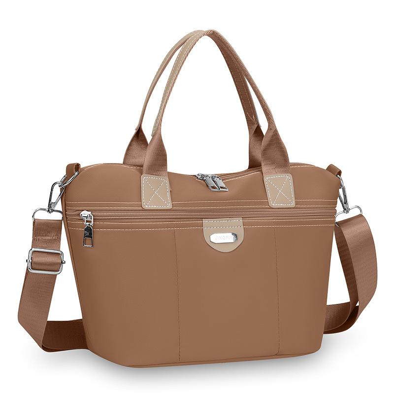 Nylon Crossbody Bag Women's Large Capacity Commuter Handbag Multi-Functional Mother Bag