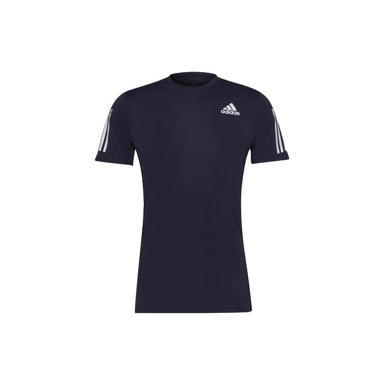 adidas Own The Run Sports Short Sleeve Tee  White  Men s HB7438 XS