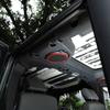 Roof Sound Speaker RingTrim Decor Cover Bezels for Jeep Wrangler JK 2008-14 Red
