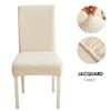Dining Chair Cover Jacquard Parsons Chair Furniture Protector Stretch Chair Covers For Dining Room, Restaurant, Kitchen, Party