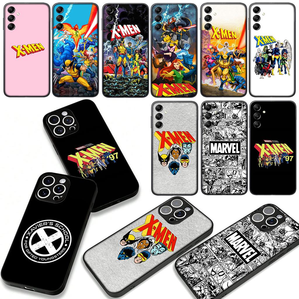 Hülle für Samsung Galaxy A55 A54 A25 A36 A17 A26 A35 A33 A34 A14 A37 S8 S9 S20 S21 FE S10 Plus Hülle Marvel X Men Xmen Wolverine