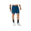 Classic 7-Inch Shorts With Solid Color Logo And Drawstring Men Bottoms Blue 2041A290-412