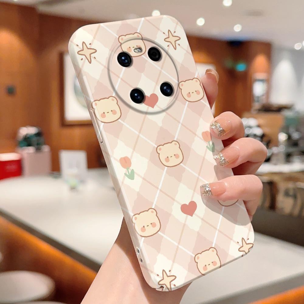 All-inclusive Film Phone Case Cartoon Fashion Design Hard Shell Full Cover Camera Protection Case for iPhone Huawei Honor Vivo Google