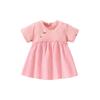 Doll-Style Short-Sleeve T-Shirt, Summer Clothing for Girls, Infant Clothes, Children's Clothing, 0-3 Years Old, Children's Tops, 5-Year-Old Toddler