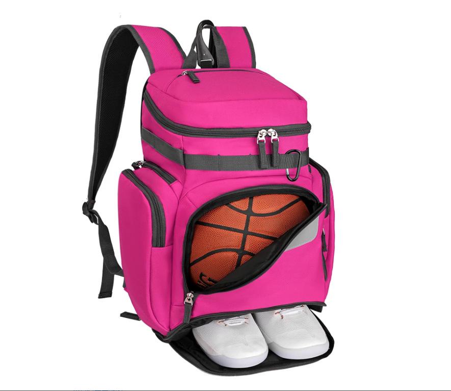 GO Grenzüberschreitender Basketball-Rucksack mit großem Fassungsvermögen und isoliertem Schuhfach, Outdoor-Sport & Fußballaufbewahrung