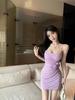 Sexy Low-Cut Spaghetti Strap Bodycon Dress for Women – Slim-Fit, Figure-Hugging Nightclub & Workwear Skirt