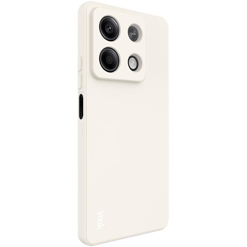 

IMAK UC-4 Series for Xiaomi Redmi Note 13 5G TPU Case Straight Edge Phone Cover White