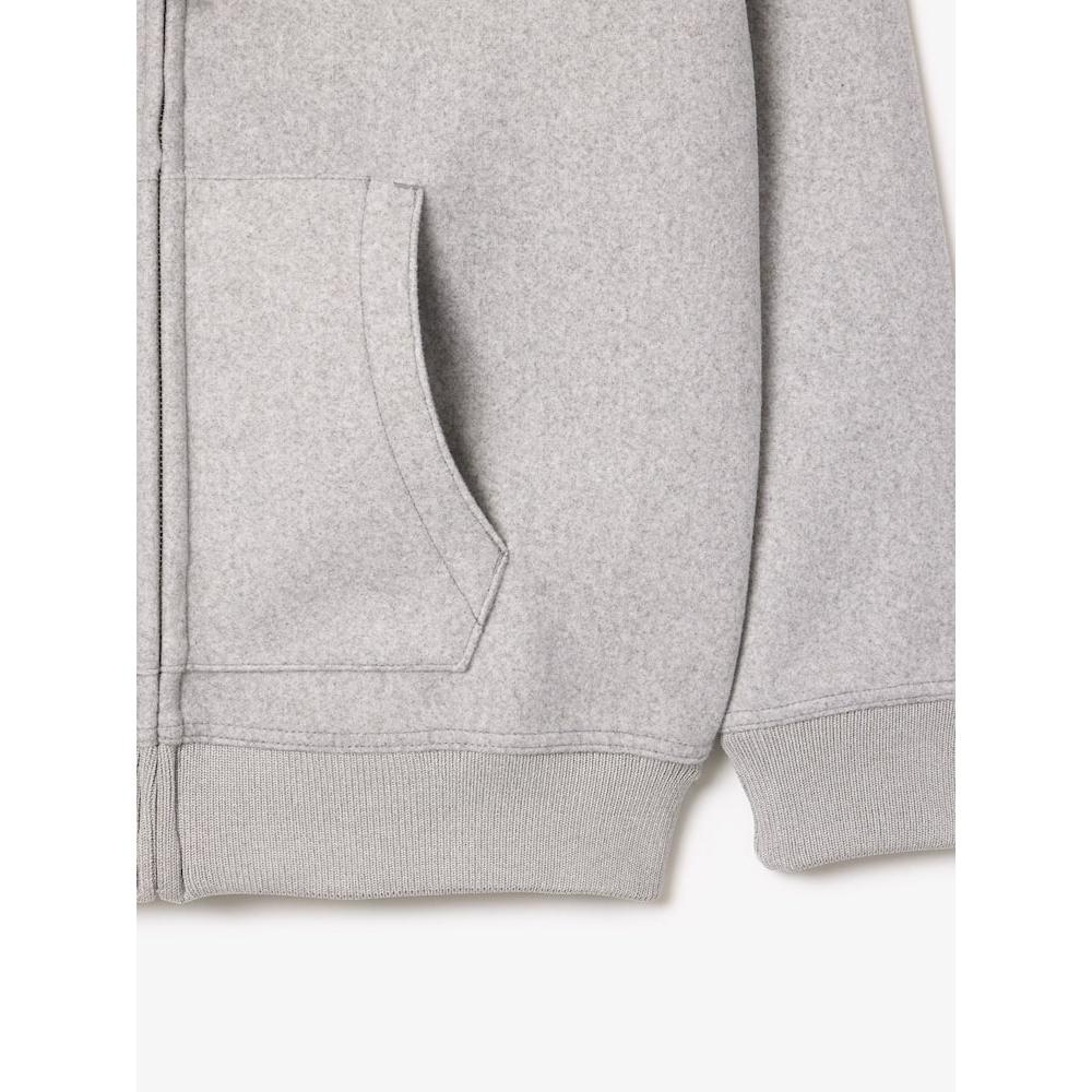 Lacoste Universal Flannel Hoodie Zip Up Sh4106 54n Cca q2nSh4106 54nCca