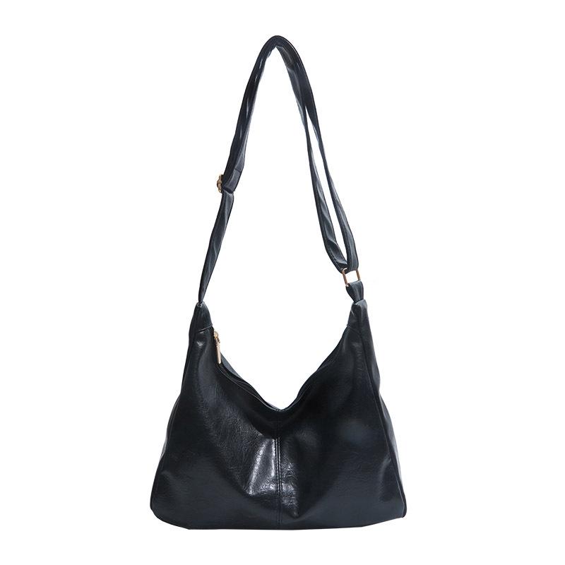 Women's Large Solid Color Tote 2025: Stylish, Versatile Crossbody Bag for Casual or Commuting