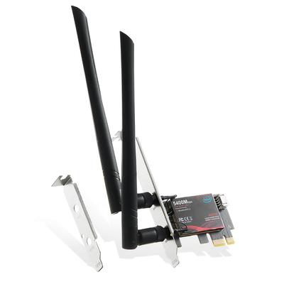 Binardat WiFi 6E Card AX5400 PCIe WiFi Network Adapter, Intel AX210 Chip, Bluetooth 5.3, Tri-Band 2.4GHz5GHz6GHz OFDMA & MU-MIMO, for Windows 1011