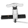 Eccentric Flaring Tool Set for Refrigeration Water Gas Brake Line Applications Tubing 6 Dies Sizes 1Celsius4 - 3Celsius4inch 45 Degree Angle Eccentric
