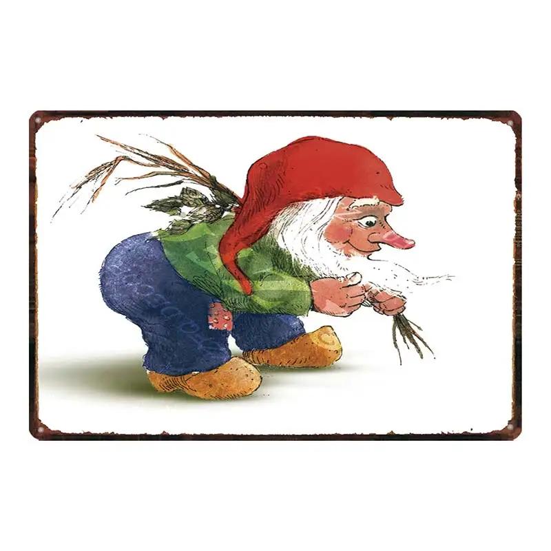 Chouffe Beer Retro Metal Tin Sig Vintage Plate Wall Pub Restaurant Bathroom Decorations For Home Art Decor Iron Poster DU-4910A