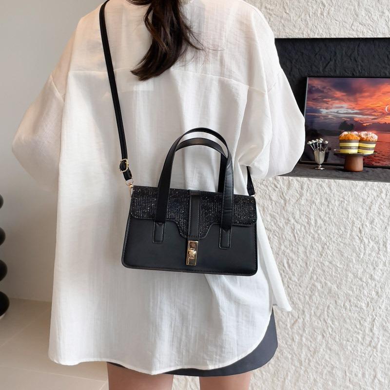 Summer New High-value Portable Handbag Commuter Women's Shoulder Messenger Bag Foreign-style Simple Bag