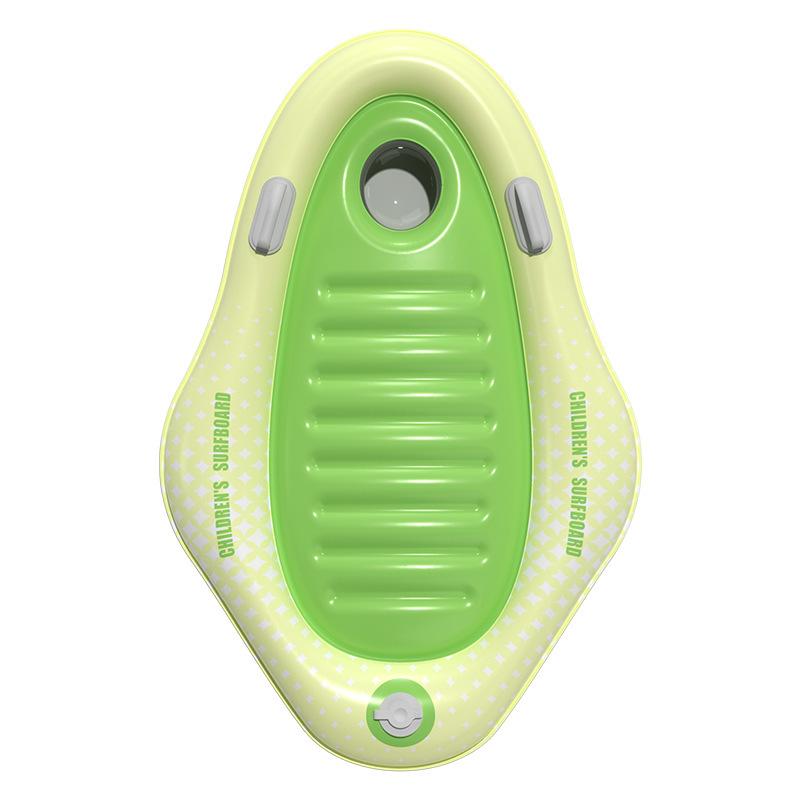 Children s Foam Float Board, Inflatable Surf Board, Floating Water Play Toy Rider, Inflatable Floating Bed with Integrated Pressurized Inflation