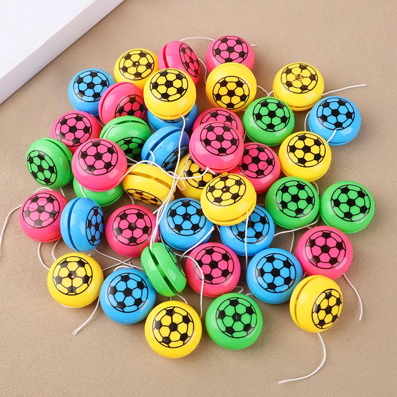 

12/24 шт. Мини-игрушки йо-йо оптом для детей, спортивная тематика, футбольные сувениры для дня рождения, угощения, наполнители для пиньяты, рождественский подарок для мальчиков и девочек 12Pcs