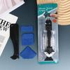 1Set Caulk Nozzle Applicator Silicone Scraper Sealant Caulking Smooth Remover Tools Kit Floor Caulk Finisher Grout Accessoriess