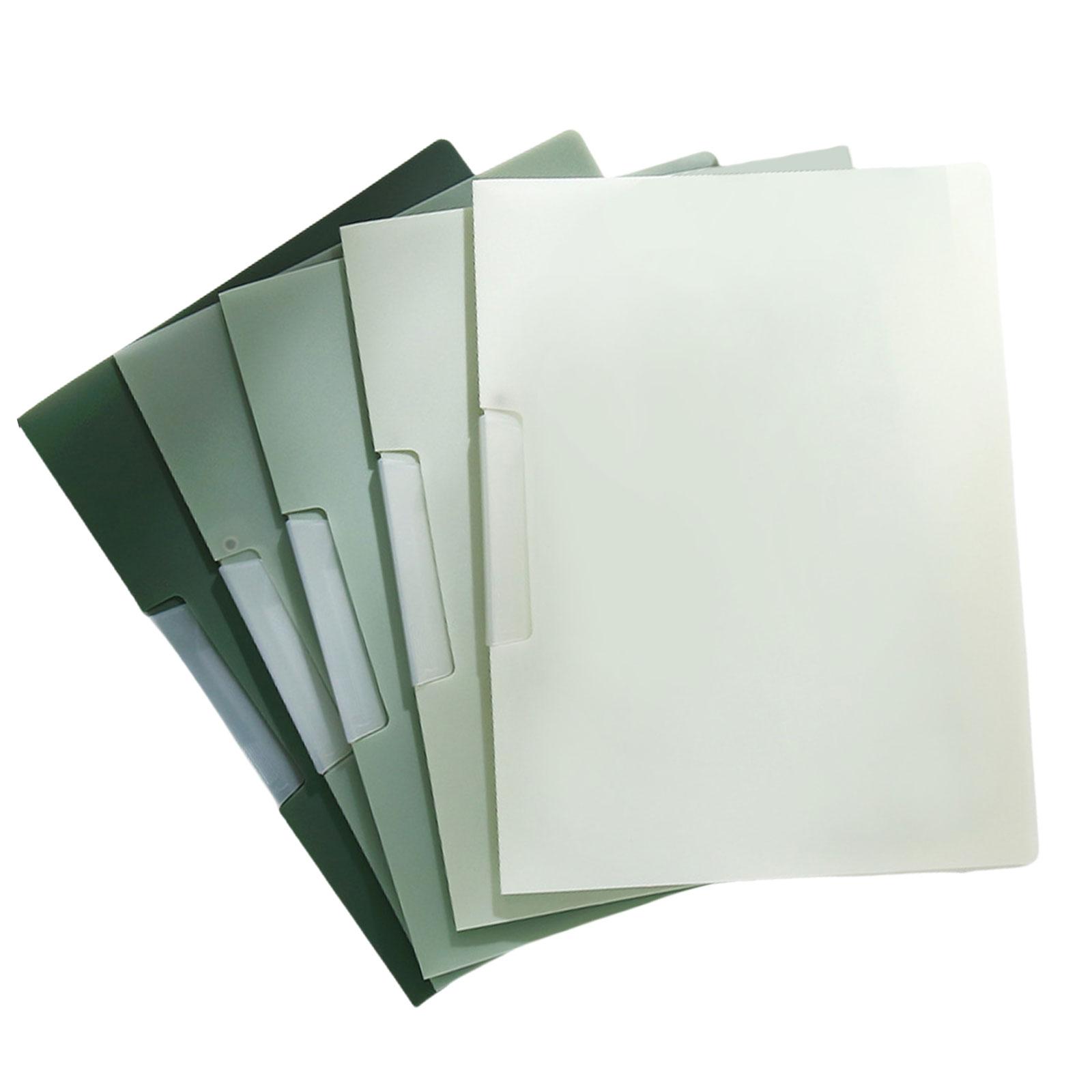 

5 шт. папок-рукавов с вращающимся зажимом, органайзеры для контрольной бумаги, папка-регистратор формата Letter, вмещает 30 листов для офиса 2