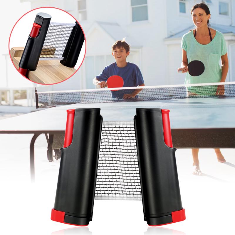 Replacement Portable Ping Pong Accessory Kit Retractable Telescopic Table Tennis Net Rack